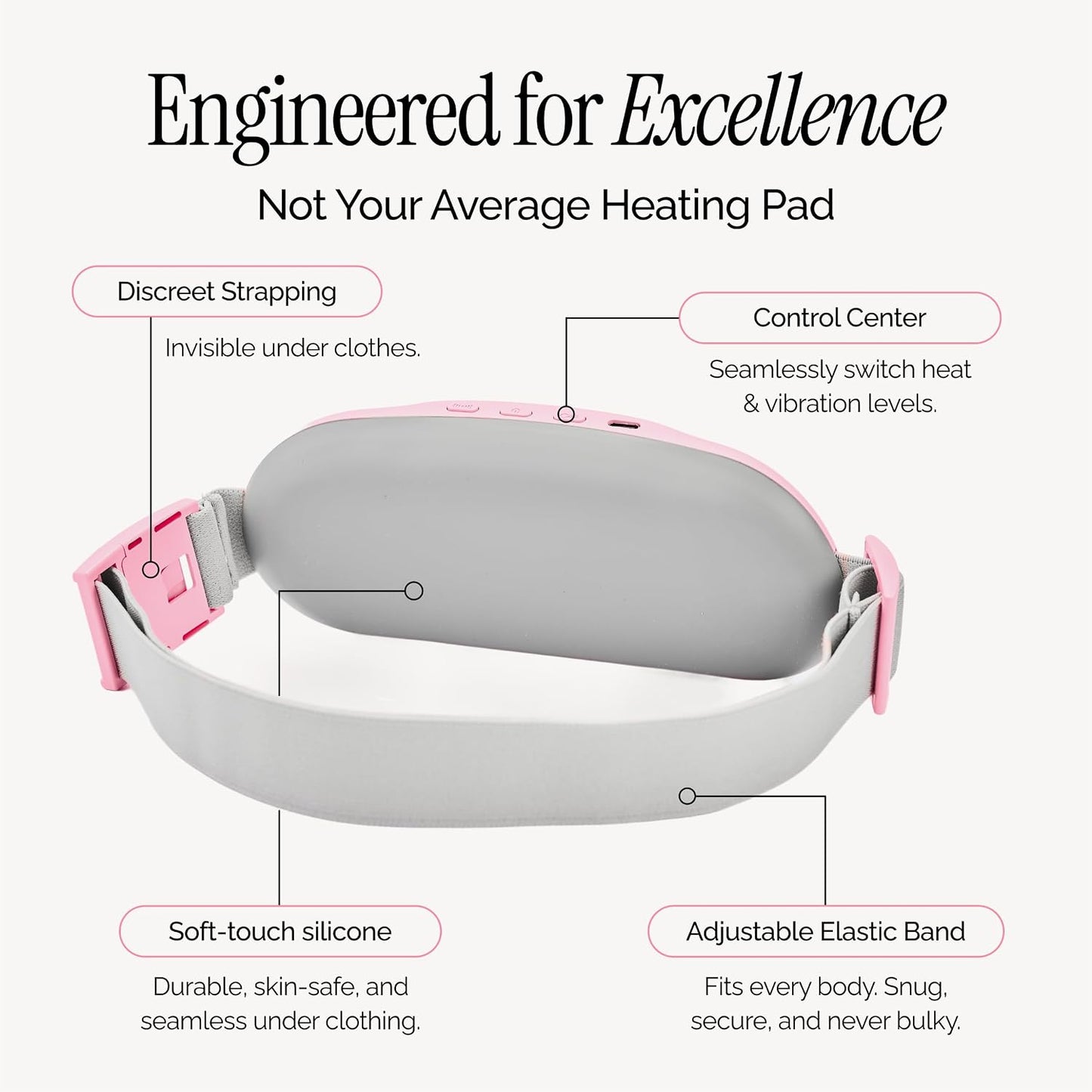 Period Relief Heated Belt