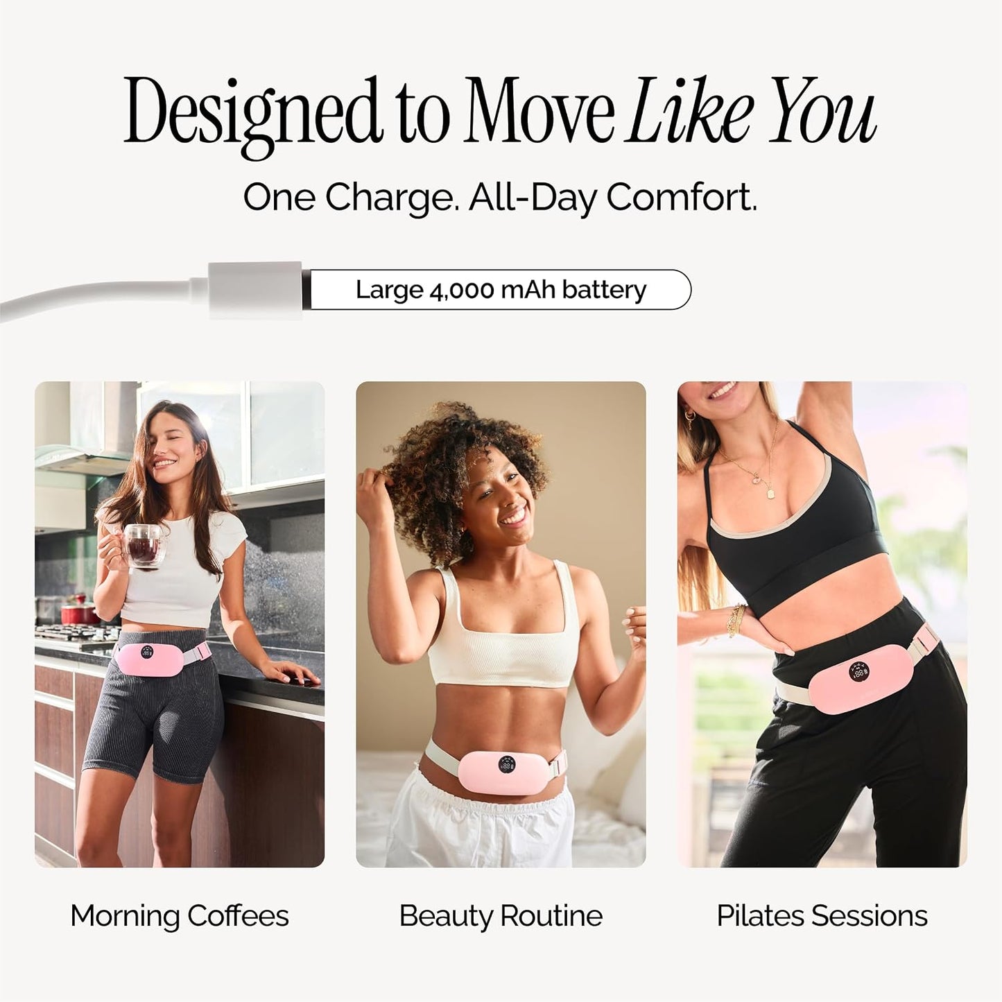 Period Relief Heated Belt
