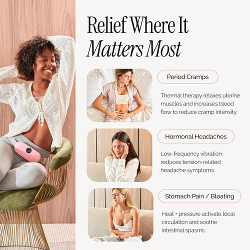 Period Relief Heated Belt